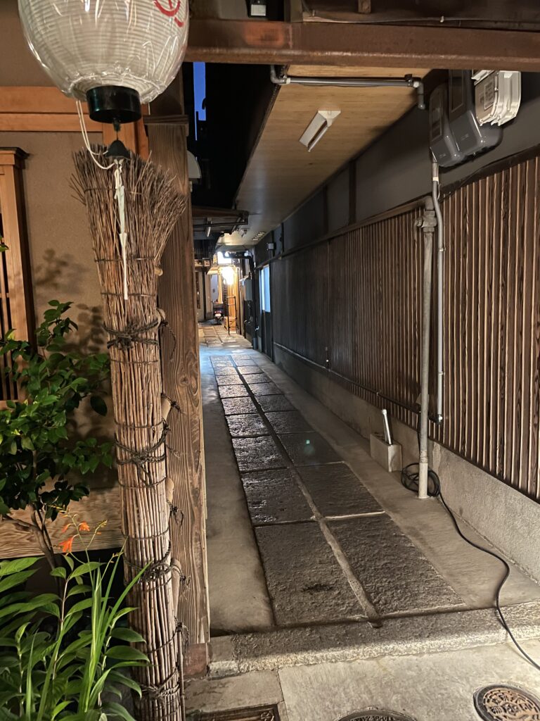 京都の路地裏